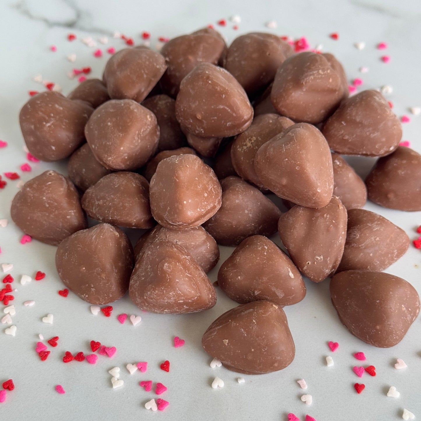 Chocolate Cherry JuJu Hearts - 1lb - Be Miine