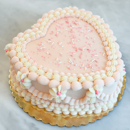Vintage Heart Cakes - STF Online Ordering